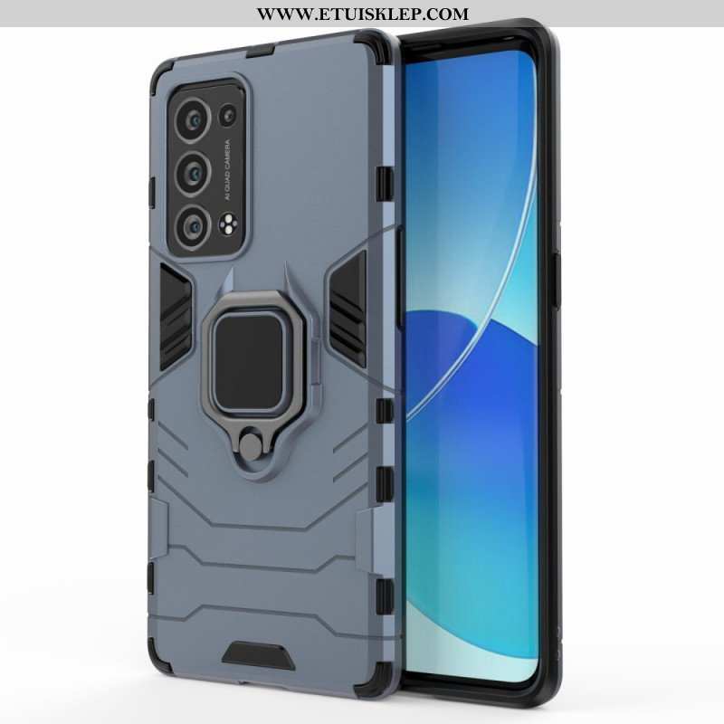 Etui do Oppo Reno 6 Pro 5G Wsparcie Pierścienia Obrotowego